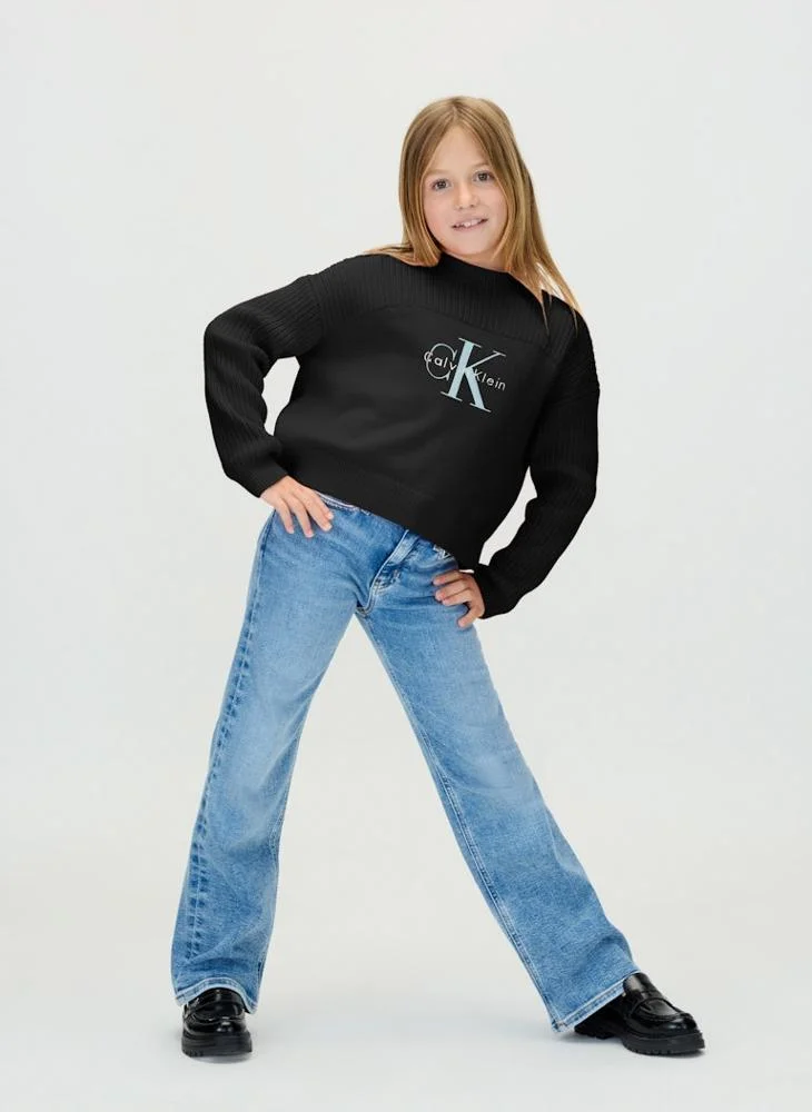 Calvin Klein Jeans Youth Logo Pullover Sweater