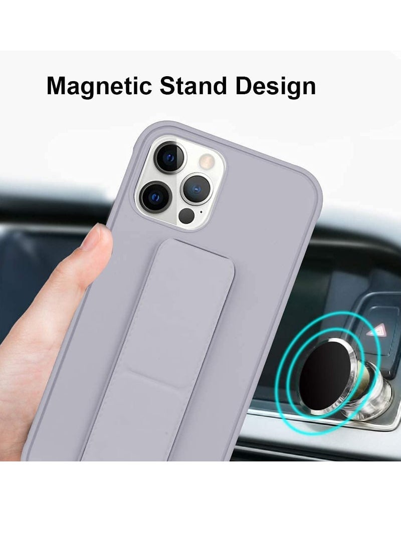 Houmt - iPhone 15 Pro Max Case Finger Grip Car Mount Magnetic Holder Kickstand Wrist Strap Multi function Shockproof Compatible with Apple iPhone 15 Pro Max 6.7 Inch - Image 1