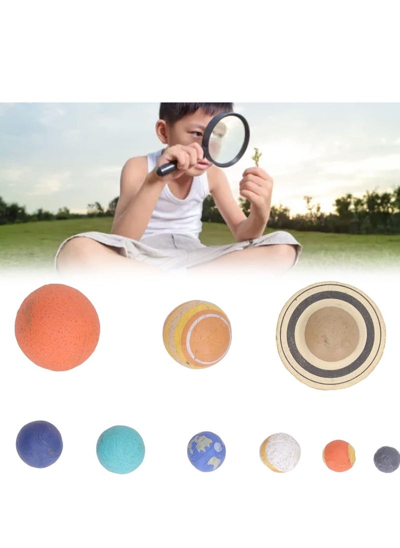 General - Solar System Planetarium, PVC 9 Planets Model DIY Science Astronomy Learning Stem Toys Educational Gift for Kids Teens Girls Boys, Planetary Model Desktop Decoration - Image 1