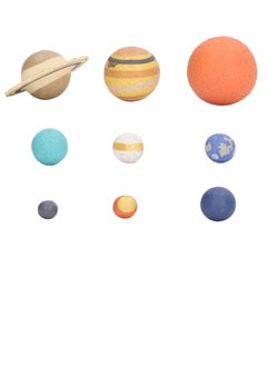 General Solar System Planetarium, PVC 9 Planets Model DIY Science Astronomy Learning Stem Toys Educational Gift for Kids Teens Girls Boys, Planetary Model Desktop Decoration  - Image 3