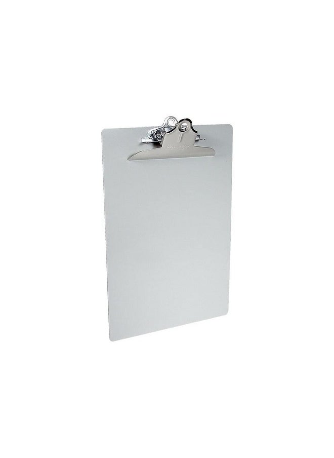 Saunders - 22519 Aluminum Clipboard Whighcapacity Clip 1Inch Clip Cap 8 12 X 14 Sheets Silver - Image 1