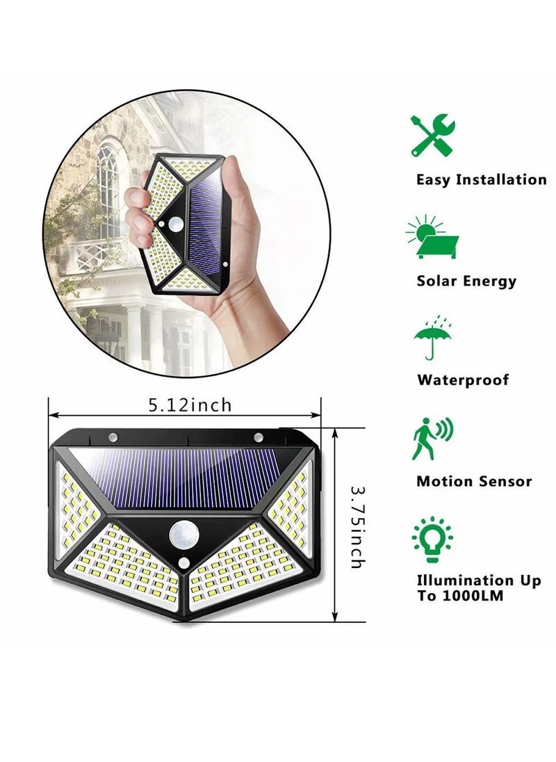 ELTRAZONE 8 Packs Solar Outdoor LED  Light with Light Reflector Outdoor Waterproof for Front Door Yard Garage Deck  - Image 3