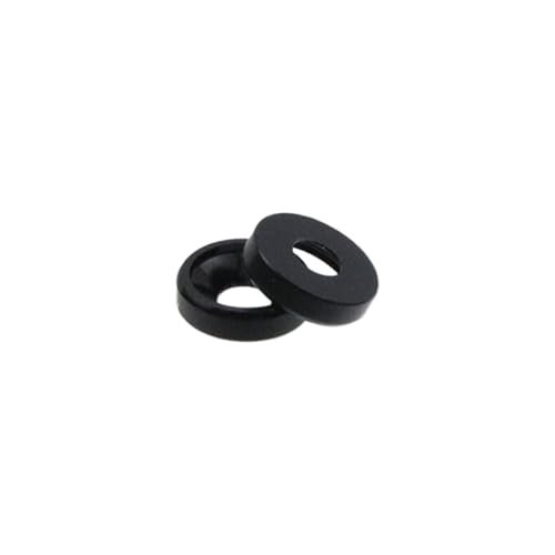 Dahszhi M3 20Pcs Finishing Countersunk Washers, Anodized Aluminum Alloy, Head Washers Gaskets Cup Shim,Black - Image 4