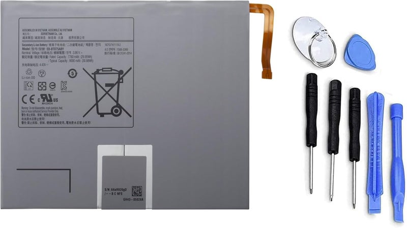 EB-BT875ABY GH43-05028A Tablet Battery for Samsung Galaxy Tab S7 11-inch Series Wi-Fi LTE 5G SM-T870 SM-T870N SM-T875 SM-T875N SM-T878U SM-T870NZKA SM-T875NZ SM-T875NZKA 3.86V 8000mAh - Image 1