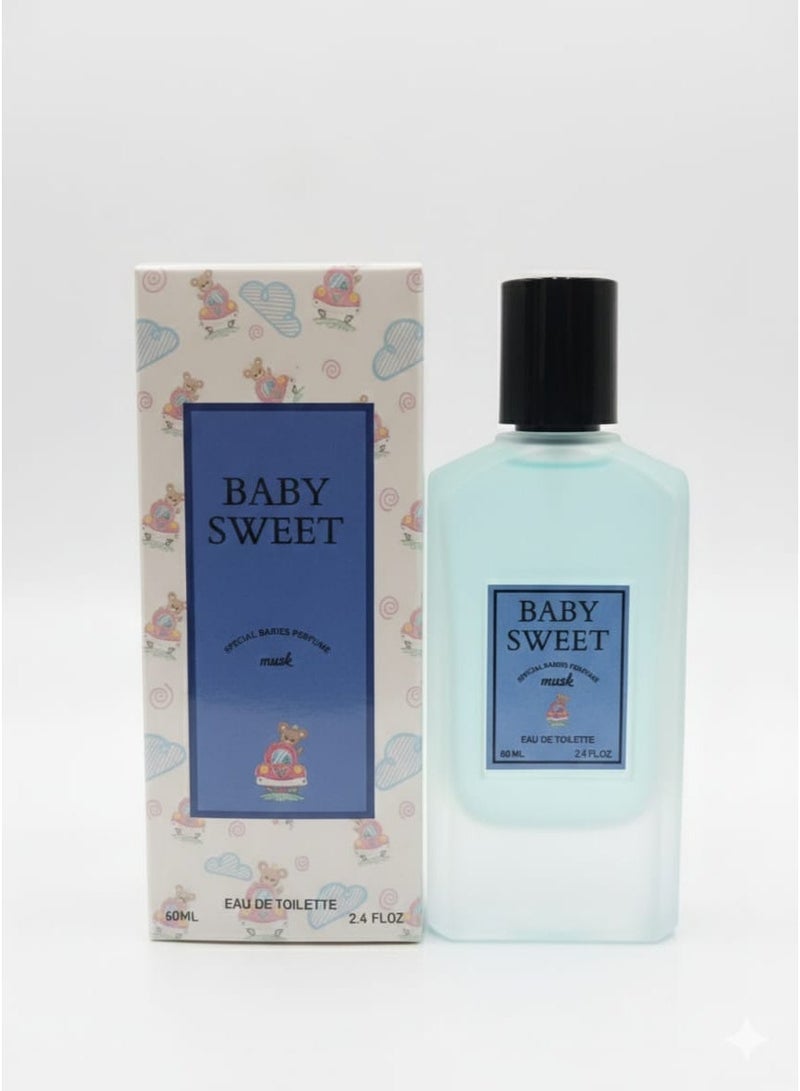 عطر اطفال  بيبي سويت برائحه المسك 60 مل