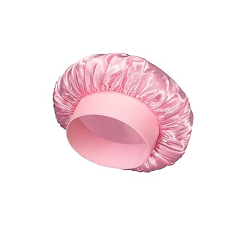 Wide-Brimmed High Stretch Hood Beauty Hat Shower Cap Hair Care Hair Care Hair Care Hair Care Color Nightcap - Image 4