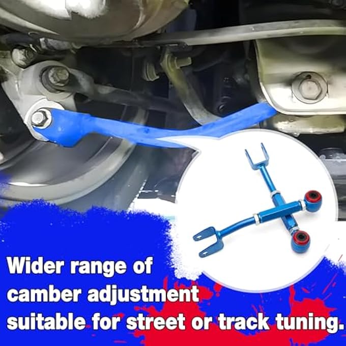 rayihni Rear Camber ArmsKits Adjustable Toe 200 To 200 Camber 300 To 300 Suspesnion Arm Fits 350Z 370Z Altima G35 G37 Sedan Coupe - Image 5