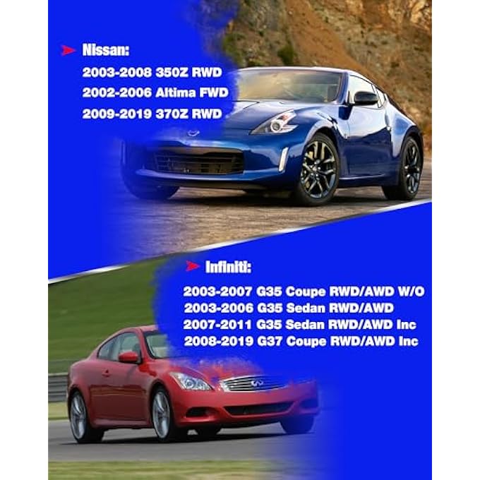 rayihni Rear Camber ArmsKits Adjustable Toe 200 To 200 Camber 300 To 300 Suspesnion Arm Fits 350Z 370Z Altima G35 G37 Sedan Coupe - Image 3