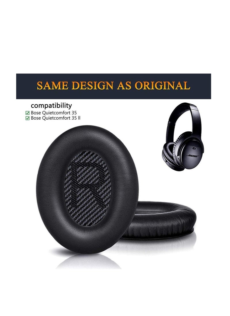 KASTWAVE - Ear Pads Cushions Earpad Compatible with Bose QuietComfort Headset QC2 QC15 QC25 QC35 AE2 AE2i AE2 AE2-W, Ear Pads Cushions Replacement - Image 1