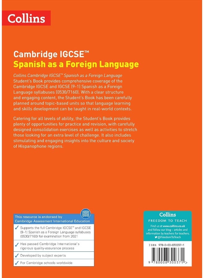 Cambridge Igcse (R) Spanish as a Foreign Language