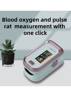 Oximeter Digital Finger Pulse Oximeter Heart Rate Detector Finger Clip Pulse Oximeter Monitor LED Display Blood Oxygen Sensor Saturation Mini SpO2 Monitor White  - Image 2