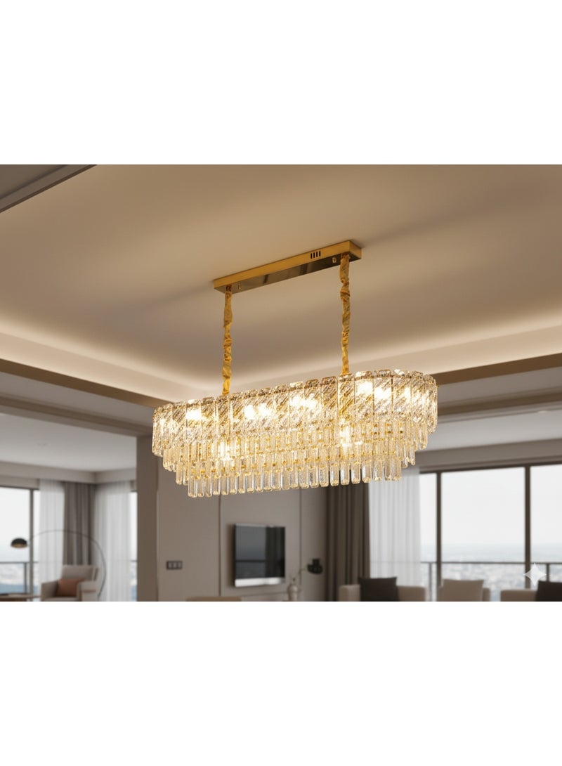 Hummer Modern Golden Chandelier E14*14L, Diameter 1000×350 mm - Image 1