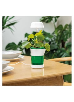 Growing System Indoor Herb Garden Germination Starter Kit LED Grow Light Height Adjustable Self Watering Automatic Indoor Self-Watering Pot With LED Full-Spectrum Light