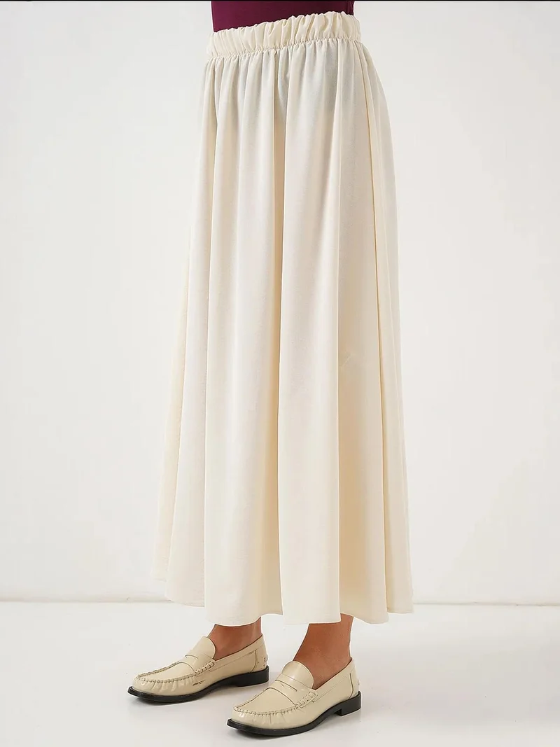 بيغ دارت تنورة ماكسي بنقوش مع خصر برباط