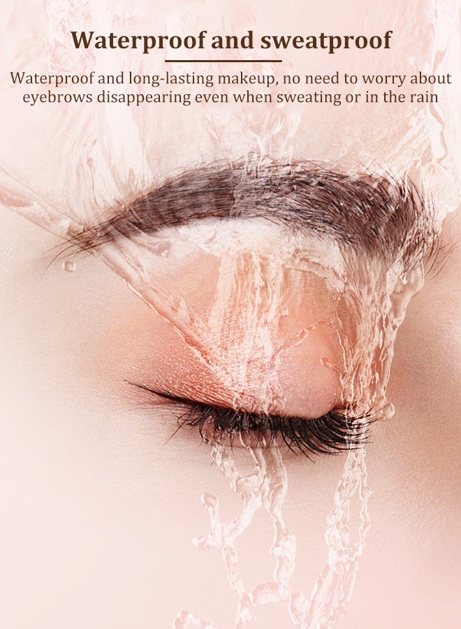 Generic Brown waterproof eyebrow powder  - Image 4