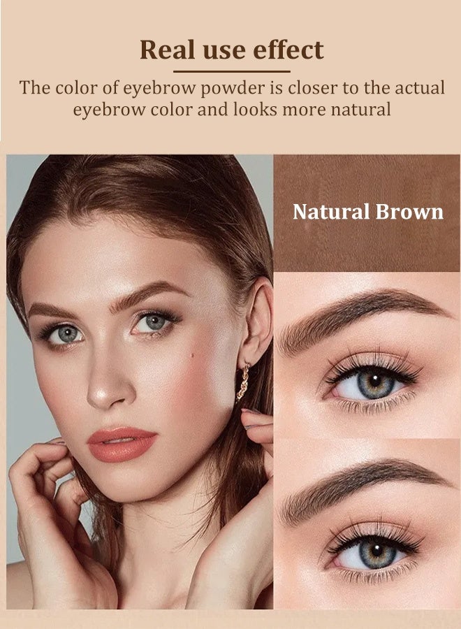 Generic Brown waterproof eyebrow powder  - Image 2