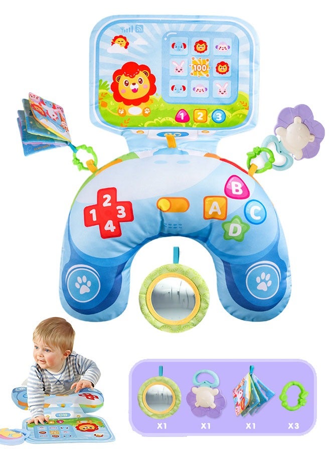 سوبر زي يوث البطن الوقت وسادة اللعب ، الطفل الوليد الزحف بلايماتس ، مونتيسوري الحسية اللعب - Image 1