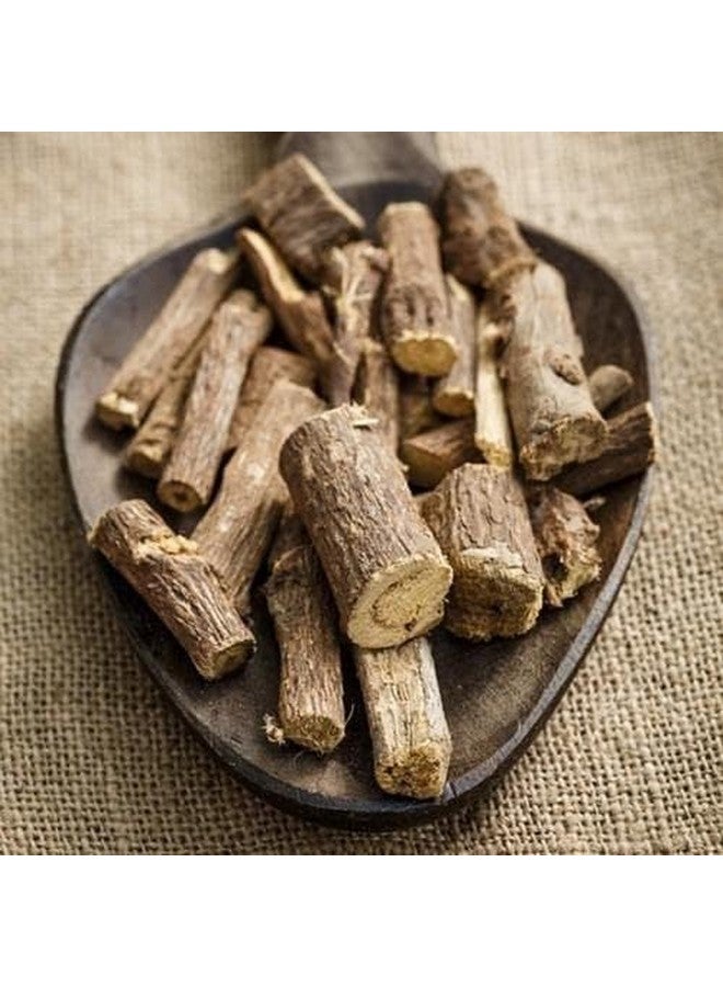Pure Mulethi Root Sticks, Natural Licorice Root, Traditional Ayurvedic Herb - Image 1