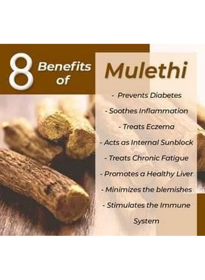 Pure Mulethi Root Sticks, Natural Licorice Root, Traditional Ayurvedic Herb - Image 4