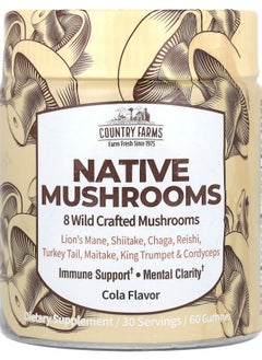 COUNTRY FARMS Native Mushrooms Cola 60 Gummies 