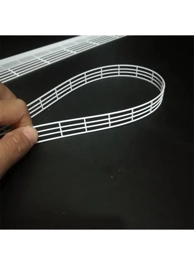 مجموعة سياج بمقياس هو إن مكونة من 5 قطع مقاس 16x575 مم لمناظر تخطيط السكك الحديدية - Image 2