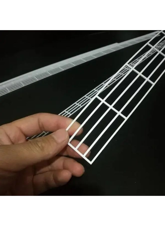 مجموعة سياج بمقياس هو إن مكونة من 5 قطع مقاس 16x575 مم لمناظر تخطيط السكك الحديدية - Image 3