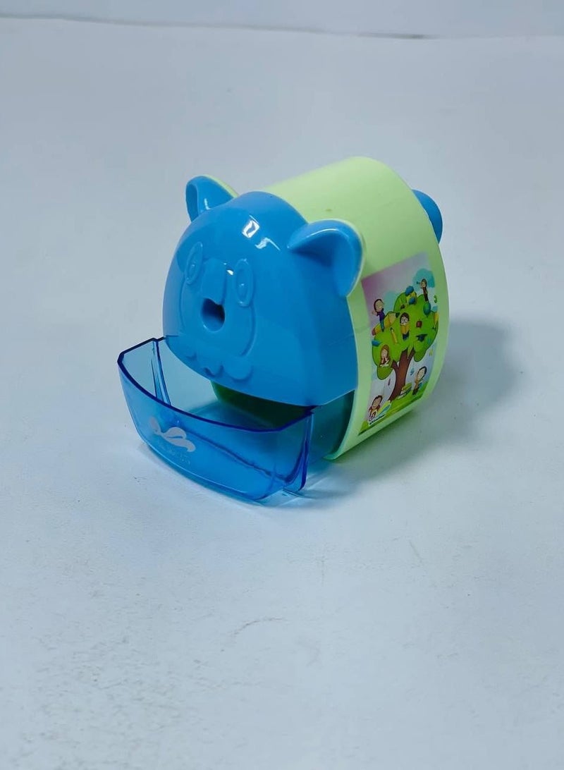 برايا المكتب مبراة اقلام رصاص يدوية، هدية للاطفال، ادوات مكتبية مدرسية للطلاب والمكتب - Image 3