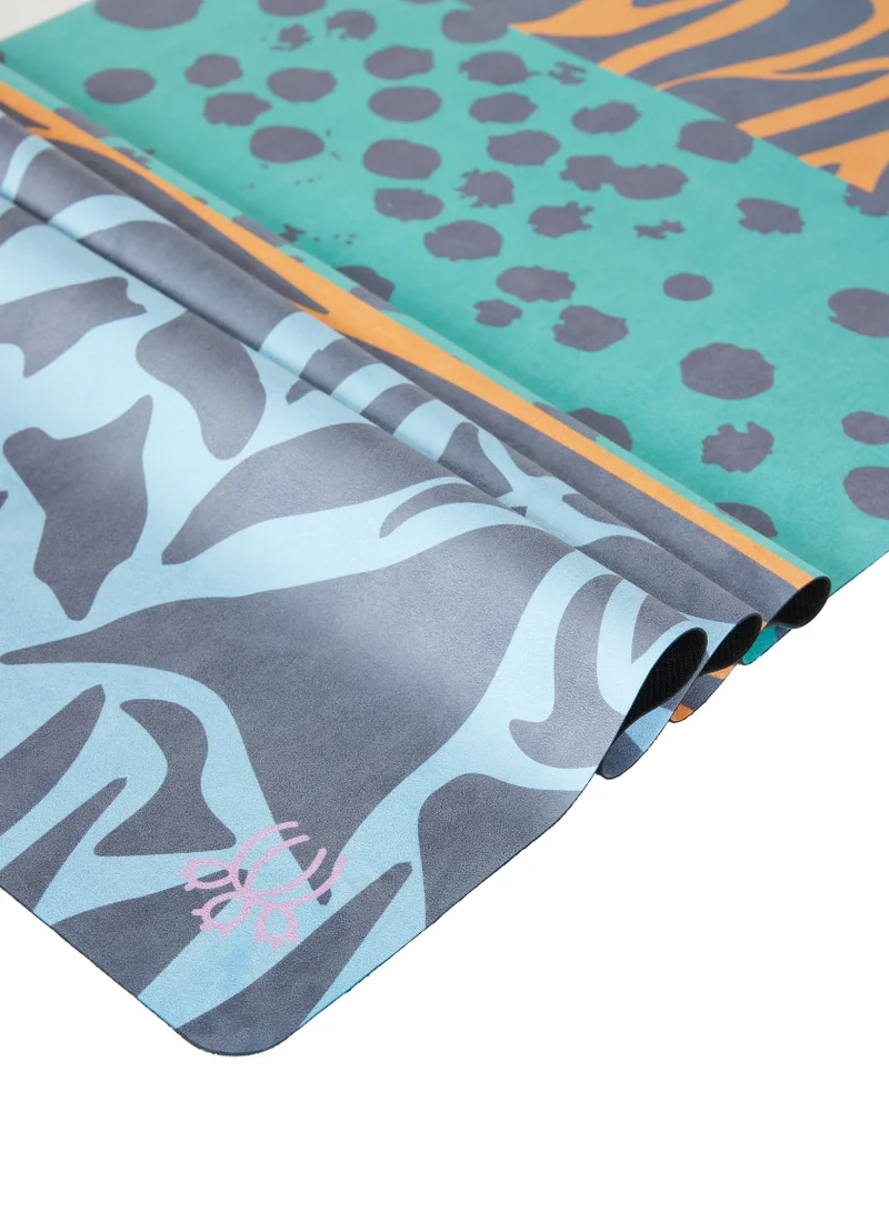 Prickly Pear Prickly Pear 'Wildling' Foldable 1mm Travel Yoga Mat with Carrying Pouch
