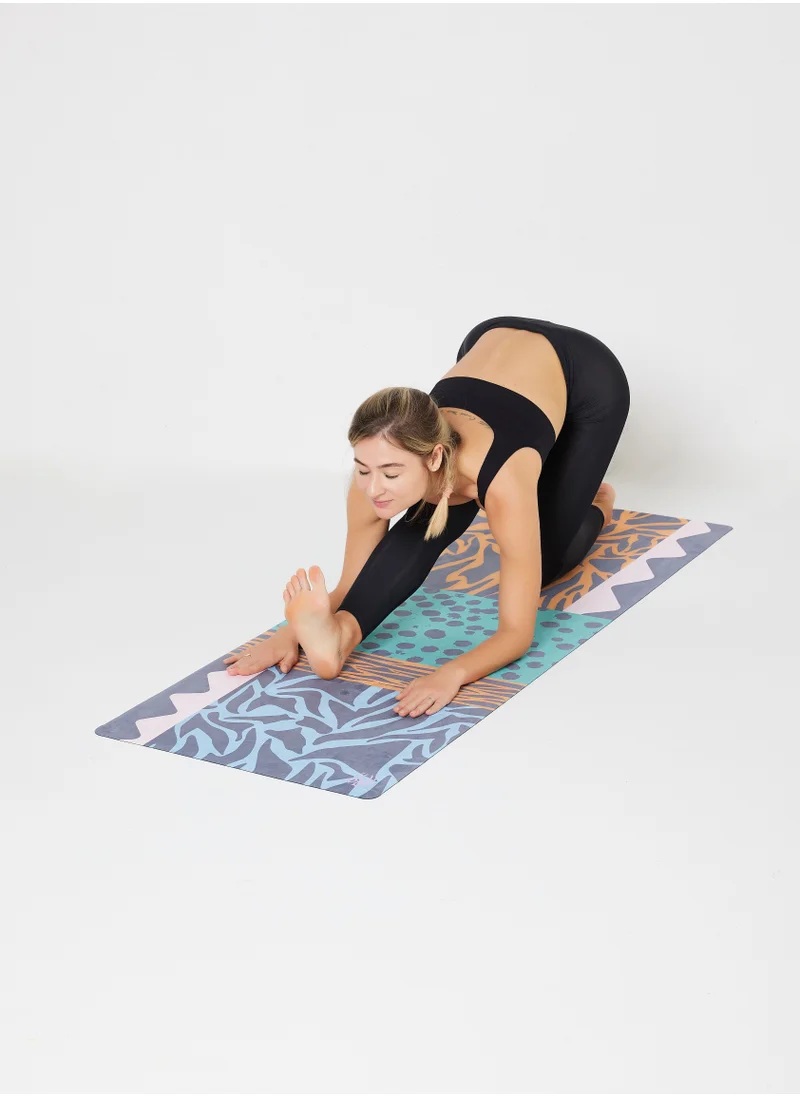 Prickly Pear Prickly Pear 'Wildling' Foldable 1mm Travel Yoga Mat with Carrying Pouch