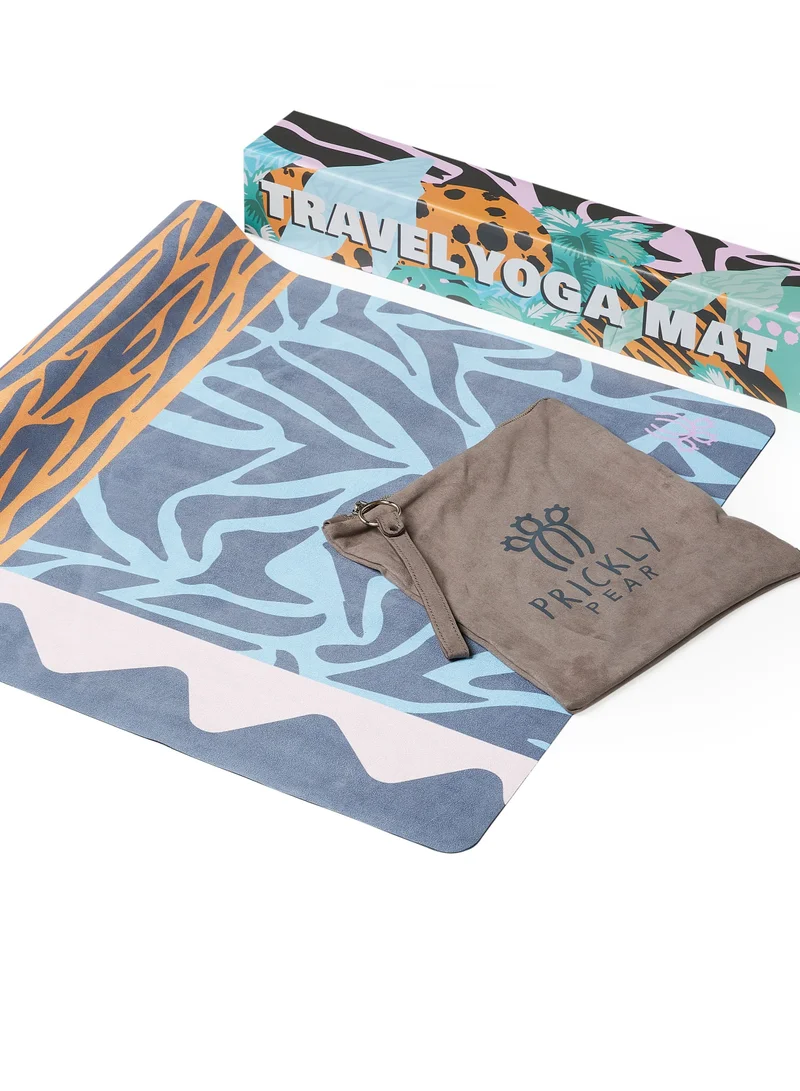 Prickly Pear Prickly Pear 'Wildling' Foldable 1mm Travel Yoga Mat with Carrying Pouch
