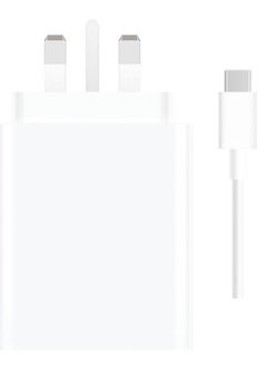 Generic 67W Fast Charging Power Adapter for Xiaomi Mi 12/13T, Mi 9T Pro, Poco, Black Shark 5, Mi 13/12T/11T/10T Pro, Note 11 Pro 5G & More (White)  - Image 4