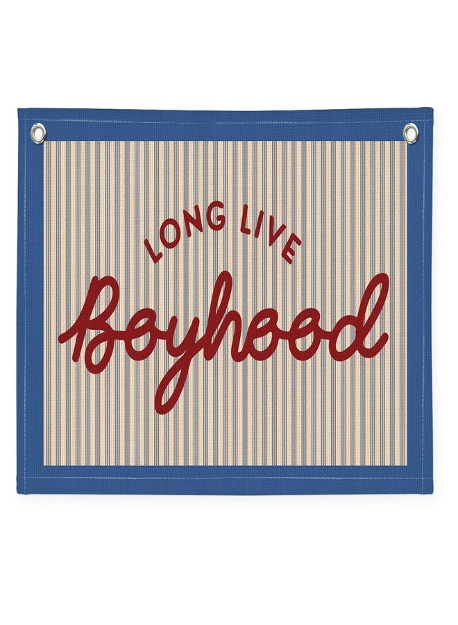 PLKMN 526LH-banner-Retro Linen Banner Wall Hanging Banner Flag Decor - Image 1
