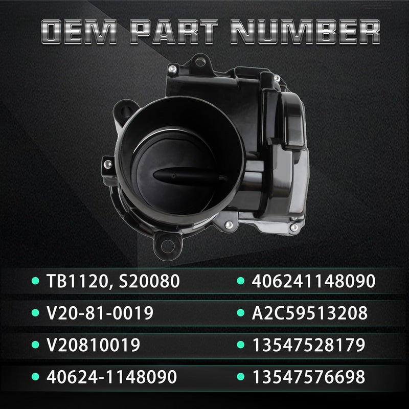 PHILEMONIX 13547528179 Electronic Throttle Body for Mini Cooper R52 R56 R57 R58 R60 R61 (2007-2016) - Image 2