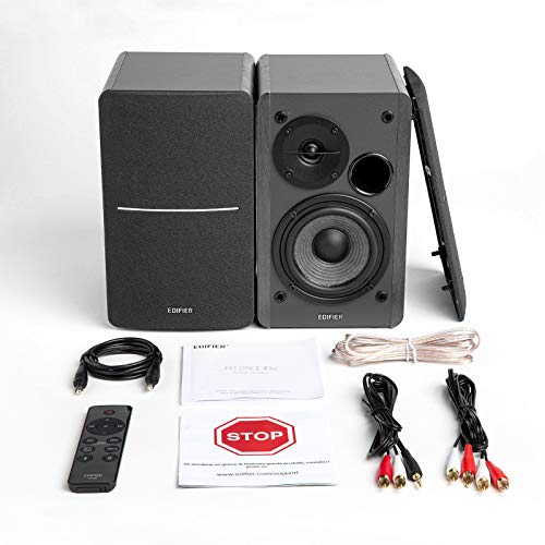 EDIFIER إديفايزر R1280DBs سماعات سطح المكتب/رف الكتب اللاسلكية بتقنية البلوتوث 5.0 بقوة 42 واط - أسود - Image 5