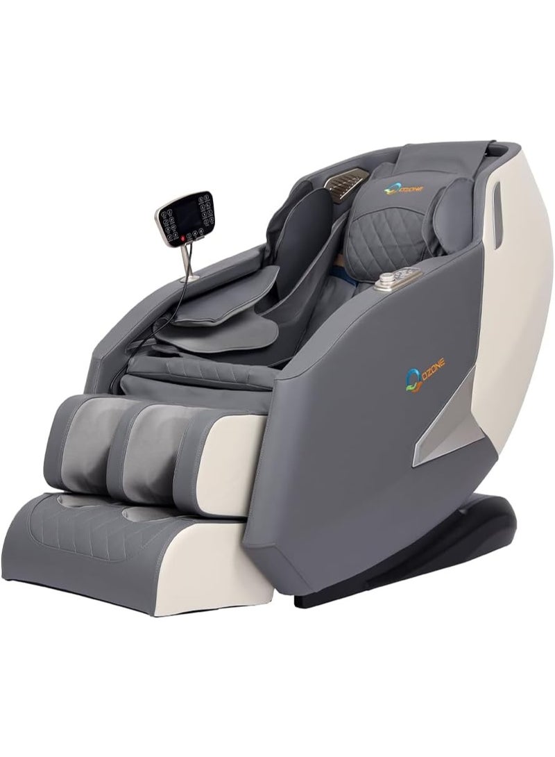 أوزون كرسي التدليك Ozone 4D OZ-5 Desire | كرسي تدليك كهربائي متعدد الوظائف للجسم بالكامل بتقنية شياتسو SL Track، مع خاصية انعدام الجاذبية ووظيفة موسيقية، هدية مثالية لأحبائك. - Image 1