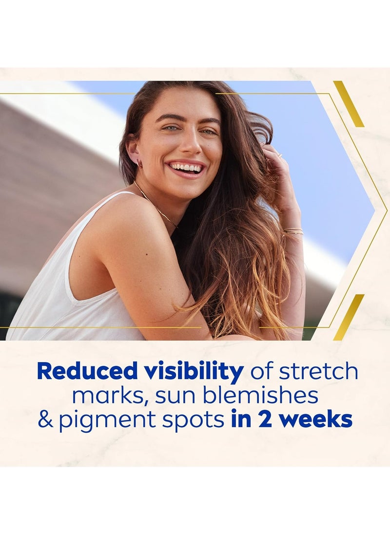 NIVEA LUMINOUS 630 Stretch Marks Reduction Body Oil-Serum, Even Skin Tone, Reduces Visibility of Stretch Marks, Visible Results in 2 Weeks, 48H Moisture, Clinically Proven, for All Skin Types, 100ml