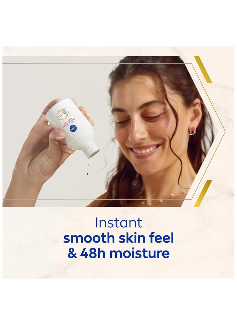NIVEA LUMINOUS 630 Stretch Marks Reduction Body Oil-Serum, Even Skin Tone, Reduces Visibility of Stretch Marks, Visible Results in 2 Weeks, 48H Moisture, Clinically Proven, for All Skin Types, 100ml