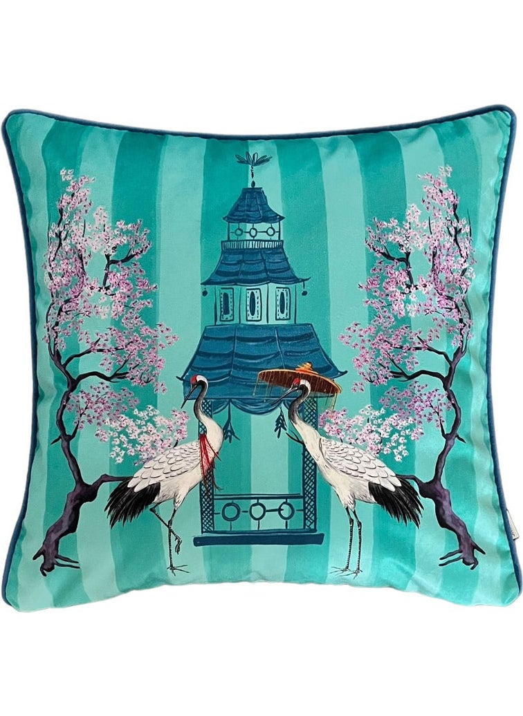 Ge Living Velvet Cushion Cover  - Image 1