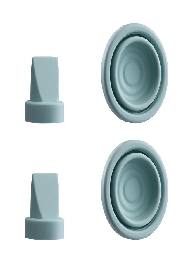 Paruu P20 Diaphragm & Duckbill Valve Replacement, for P20 Wearable Breast Pump, 2 Silicone Diaphragms & 2 Valves Genuine Parts - Image 1