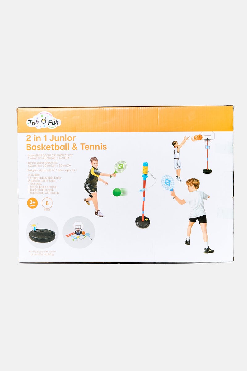Ton O' Fun 2 in 1 Junior Basketball And Tennis - Image 1