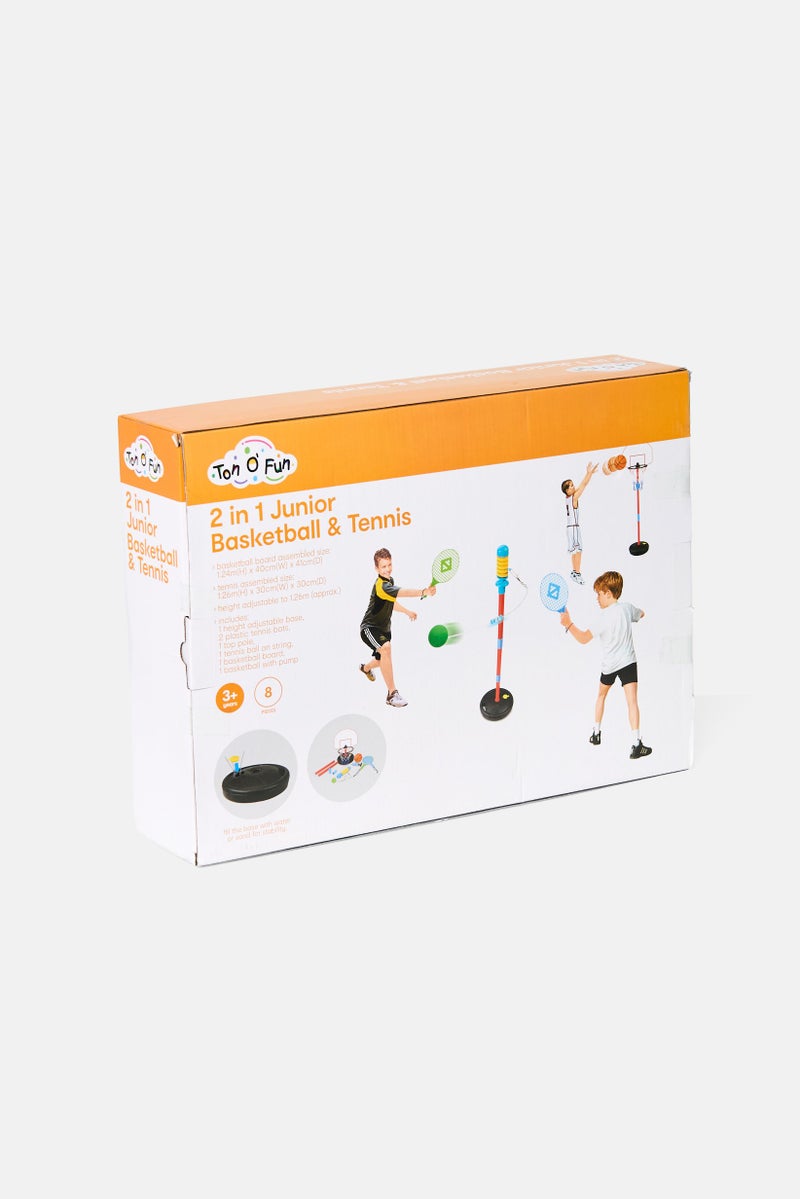 Ton O' Fun 2 in 1 Junior Basketball And Tennis - Image 2