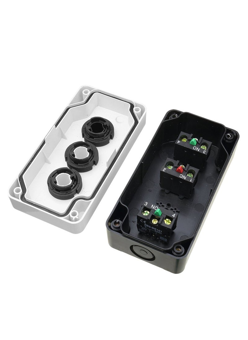 Generic - Momentary Switch Station Box Up Down Stop Control Push Button (GK-B324) - Image 1
