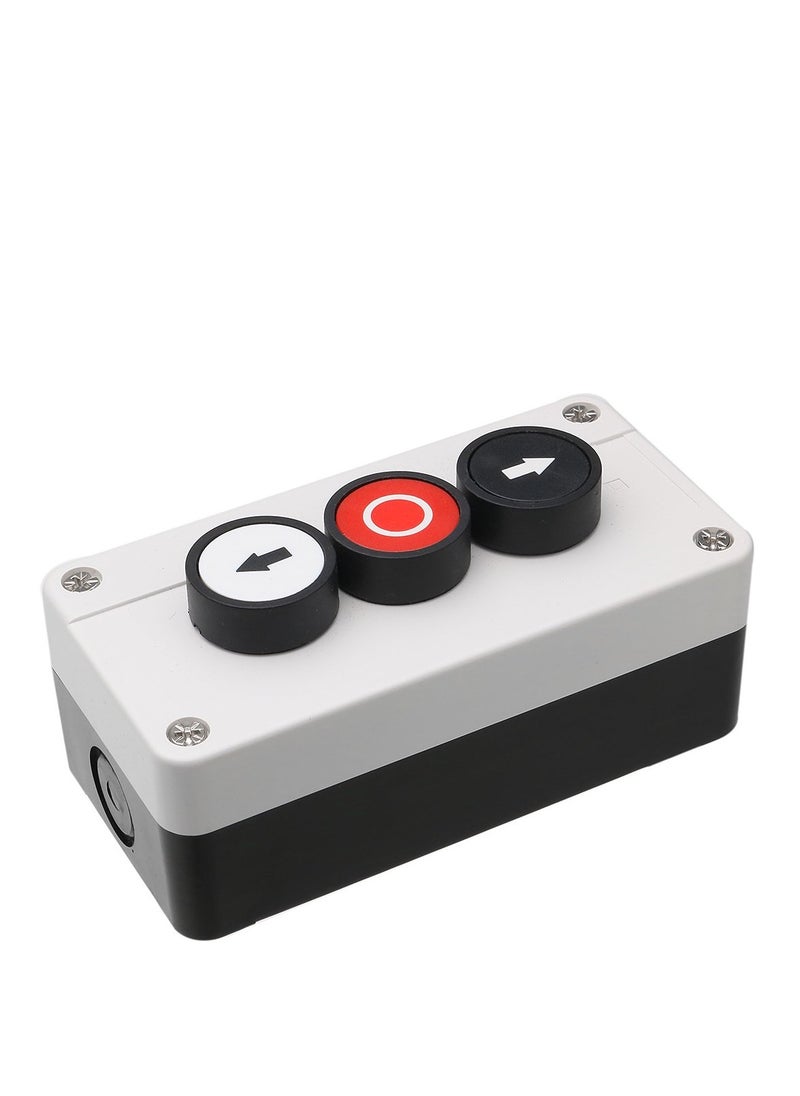 Generic - Momentary Switch Station Box Up Down Stop Control Push Button (GK-B324) - Image 1