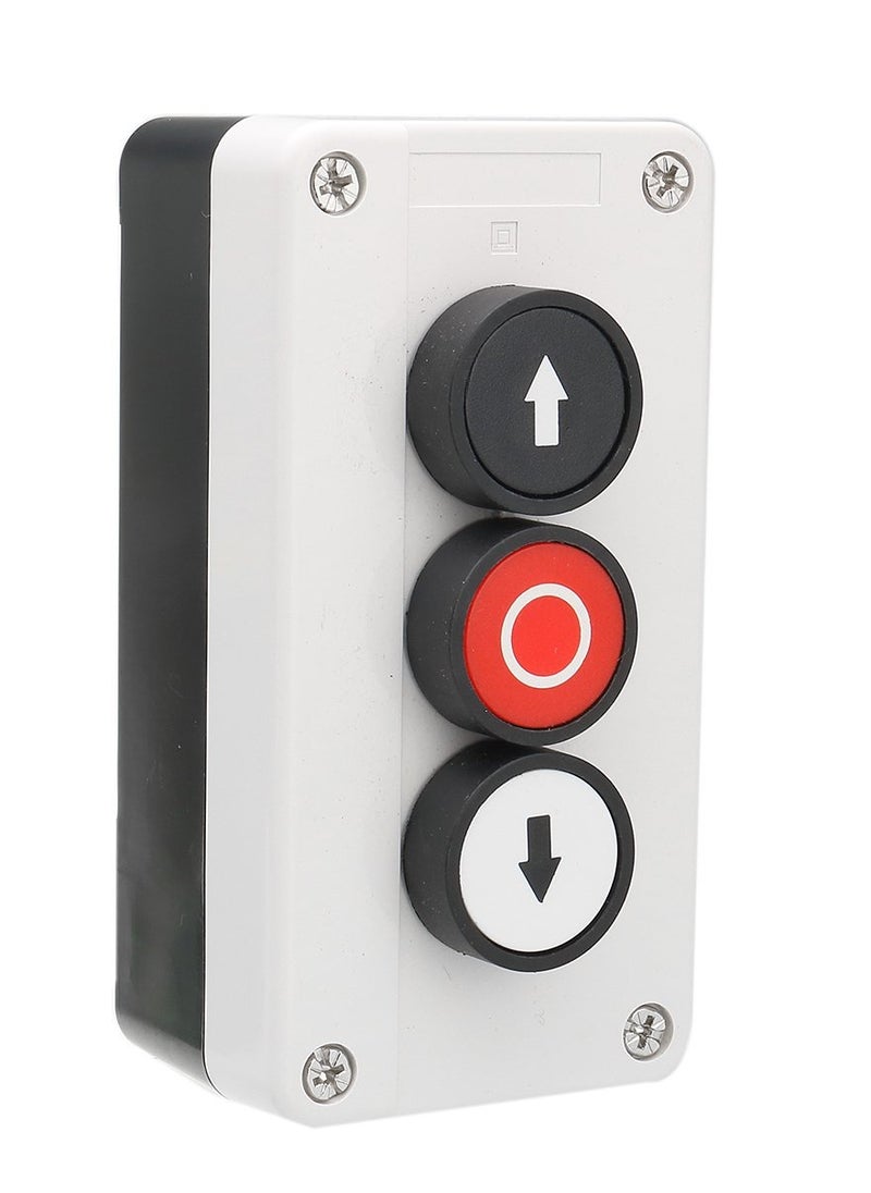 Generic - Momentary Switch Station Box Up Down Stop Control Push Button (GK-B324) - Image 1