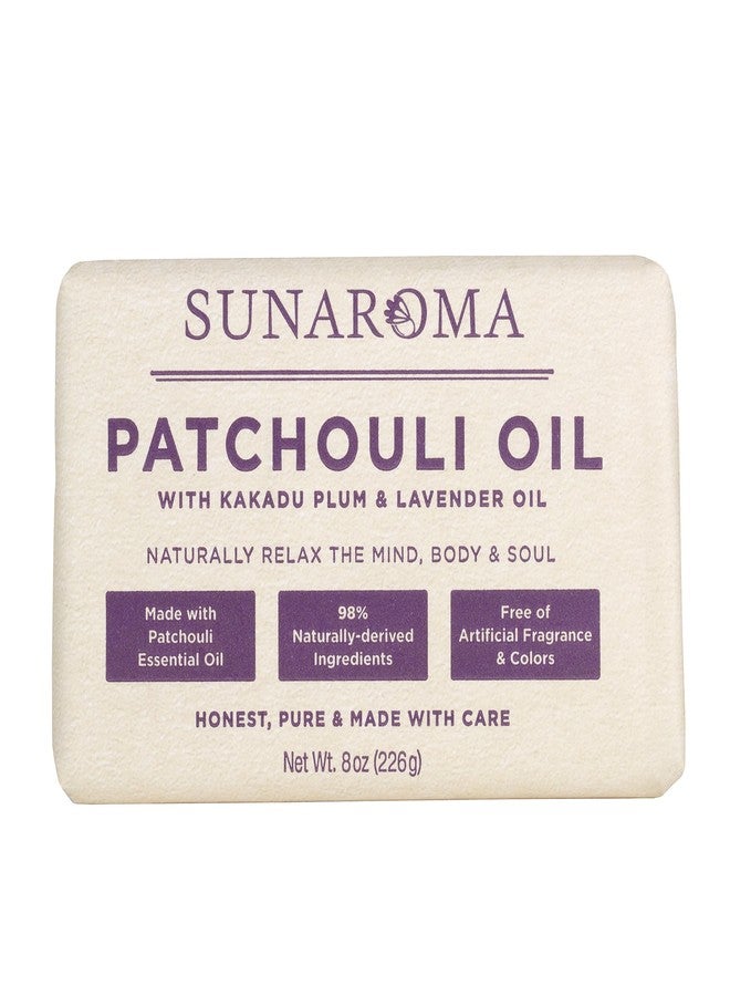 Sunaroma Patchouli Oil Relaxing Body Bar, 8 oz - Image 1
