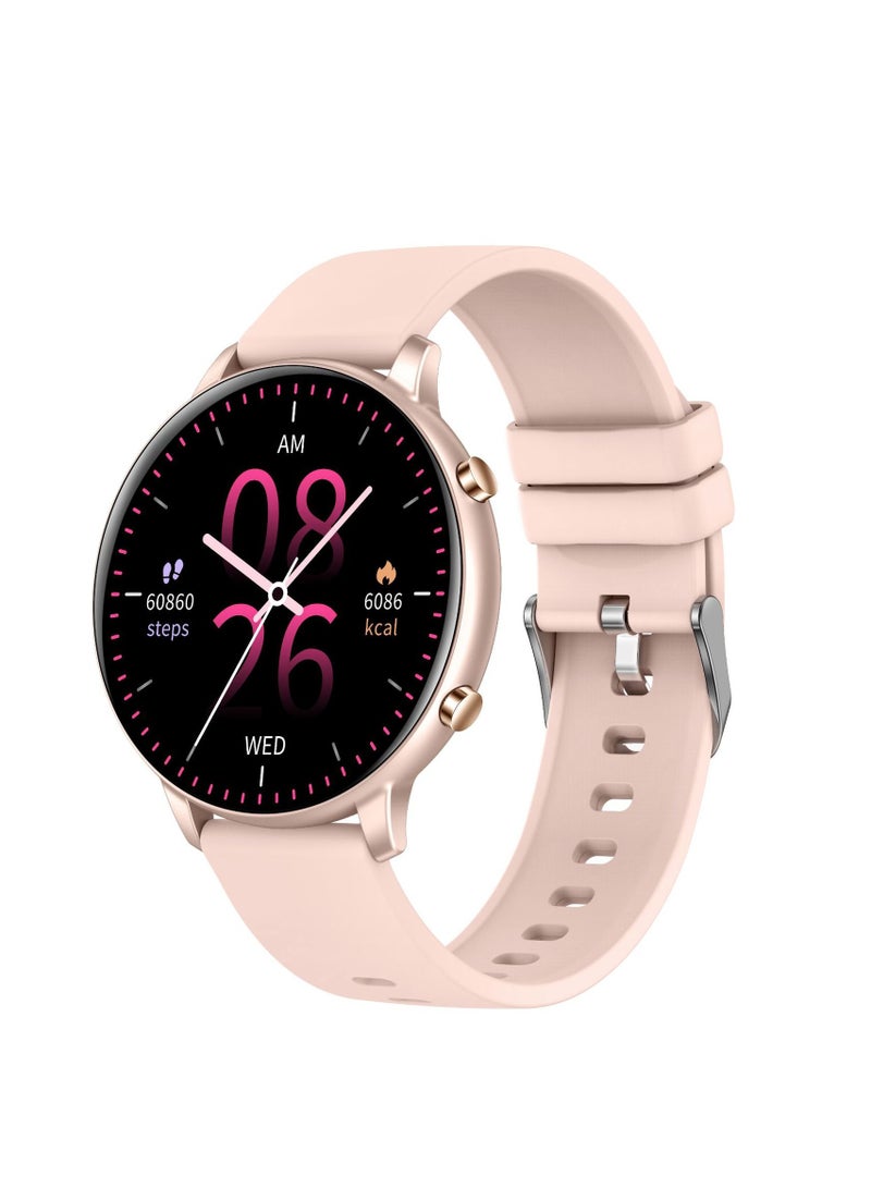 Smartwatch 1.38" HD Display Bluetooth Call/IP67 Waterproof Arabic UI/Multi-Sport Modes/Health Monitoring Available in Pink - Image 1