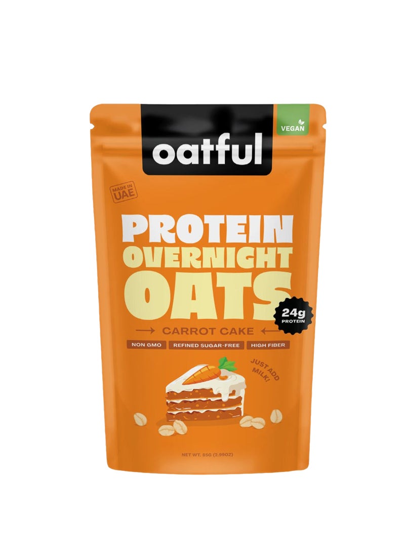 Oatful Carrot Cake Protein Overnight Oats Mix - Image 1