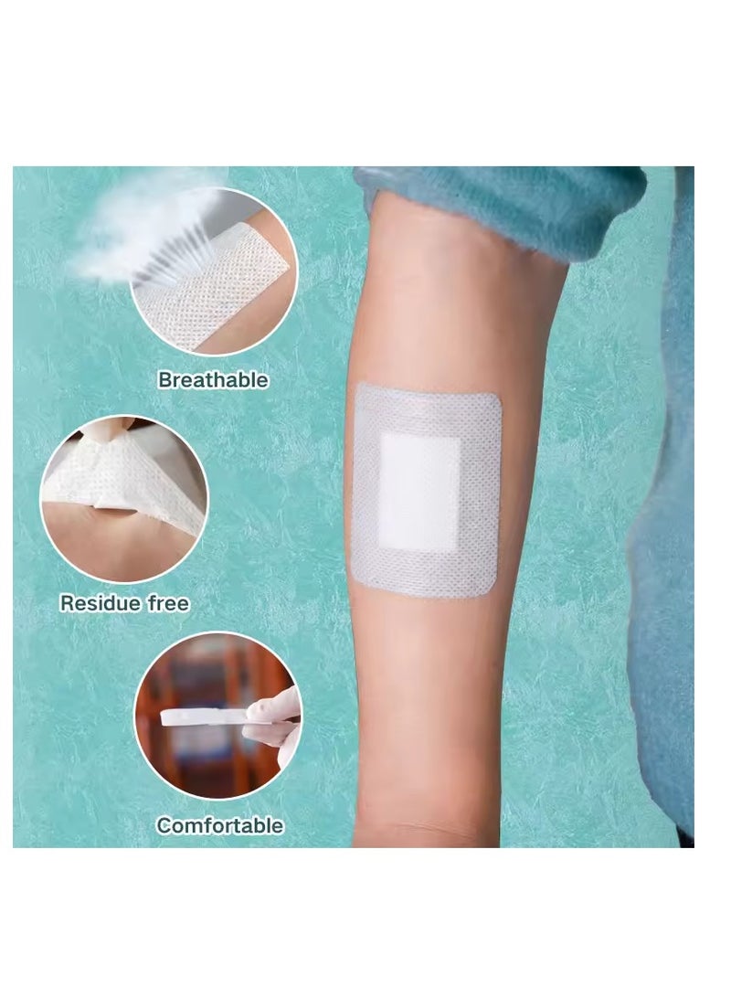 سيرجين بور ضمادة جروح معقمة, ضمادة جراحية مقاومة للماء معبأة بشكل فردي للعناية/30 قطعة - Image 3