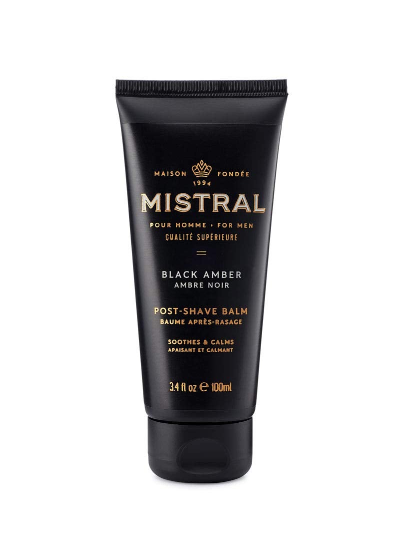 mistral - Mistral After Shave Soothing Balm Black Amber - Image 1