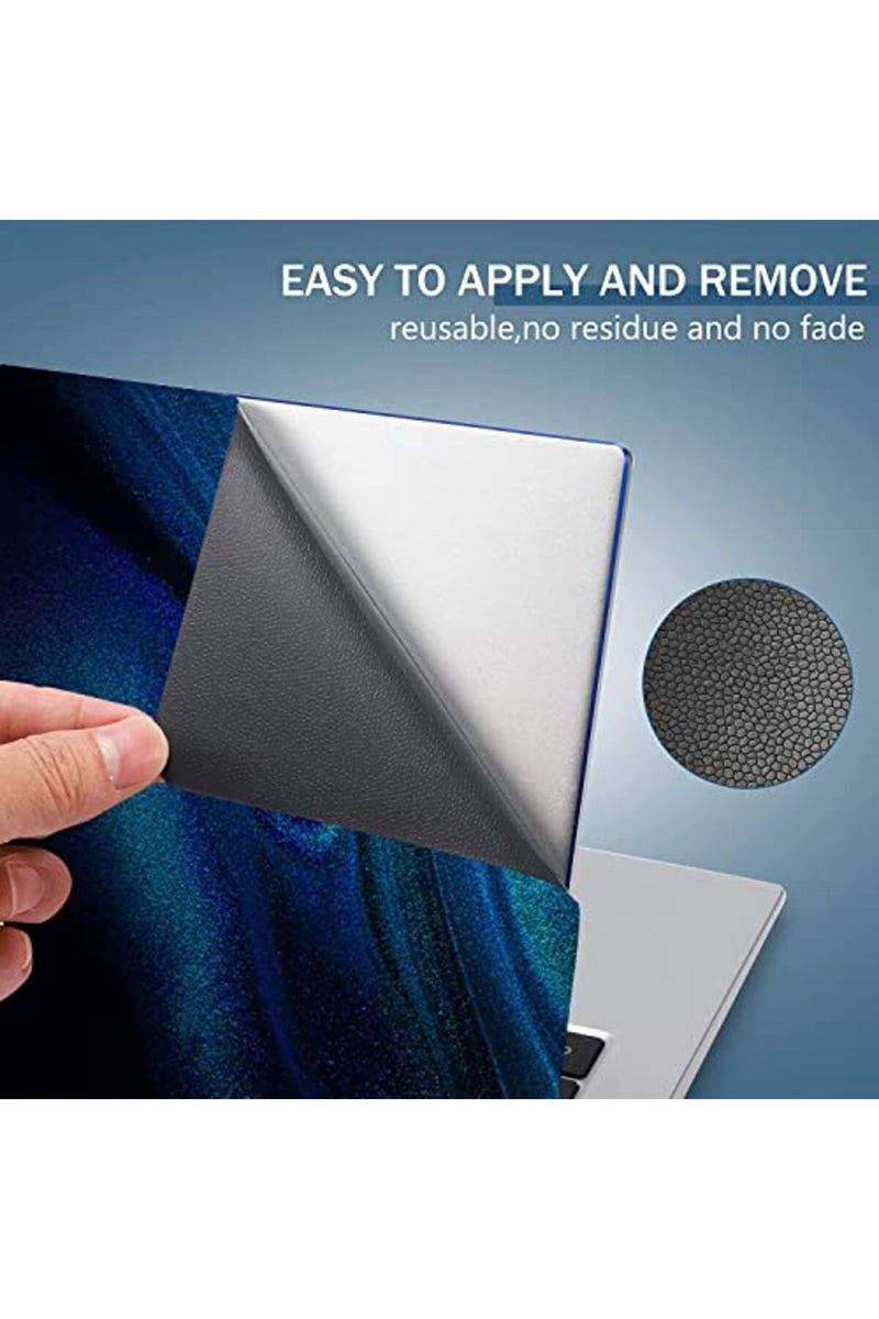 AORTDES Personalized Laptop Skin Sticker Decal Universal Reusable Notebook PC Art Protector Cover Case (Blue Quicksand) - Image 4